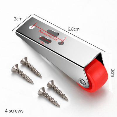 1+1 FREE | SmoothCaster - For effortless, quiet and scratch-free door opening 