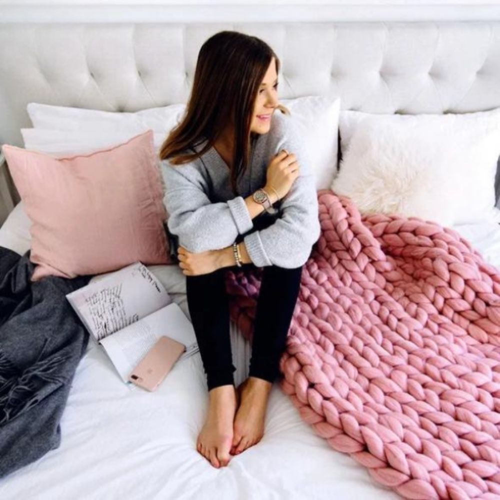 50% OFF | StrickDecke™ - Knit your own (winter) blanket! [Last day of sale] 