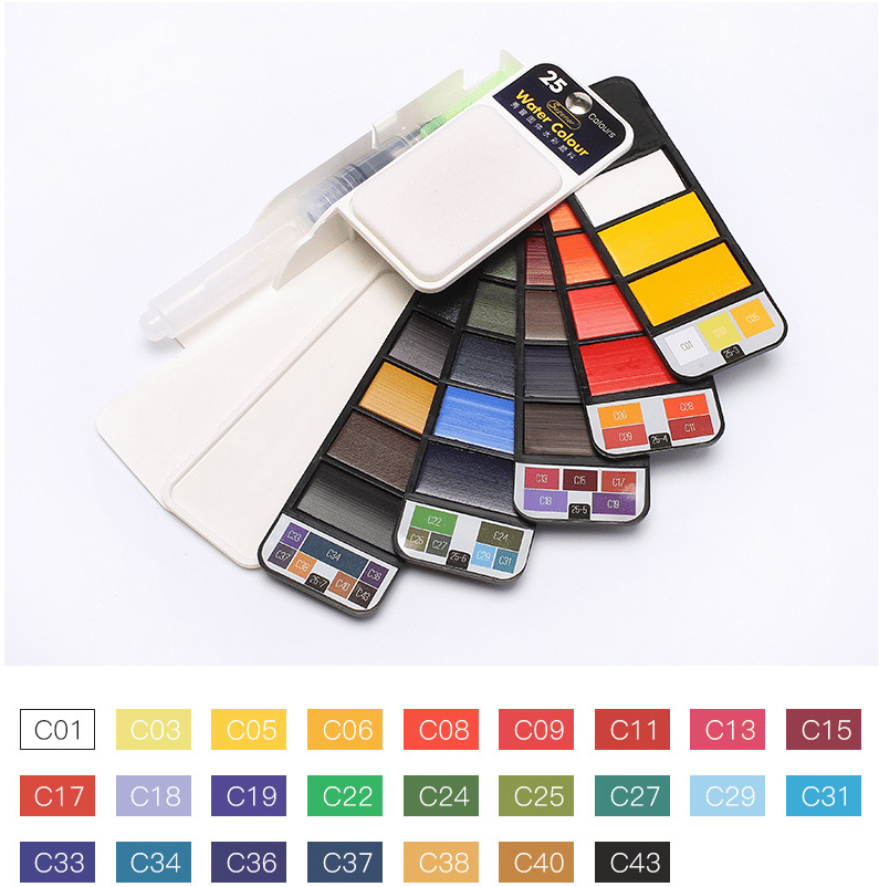 ArtWander - Handy watercolor set for travel