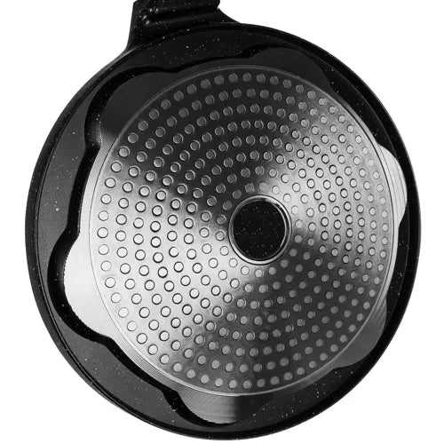 Antiaanbak Koekenpan met Smileytje voor Eieren en Pannenkoeken