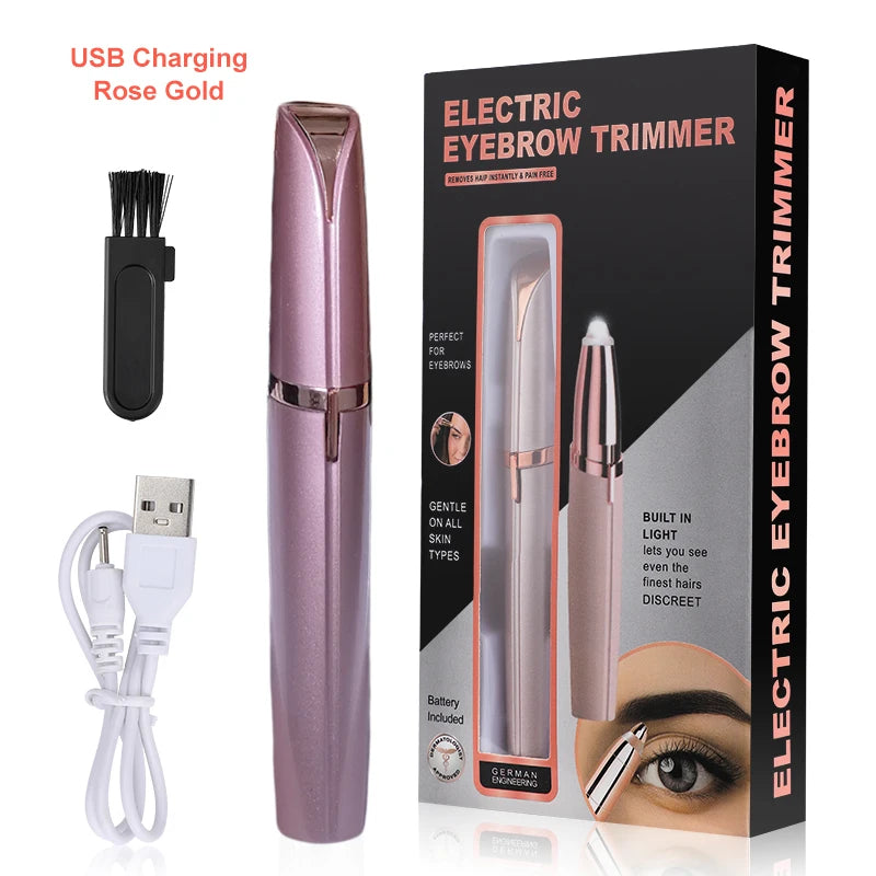 GlamEase™ Precisie Wenkbrauw Epilator voor Soepele Wenkbrauwen