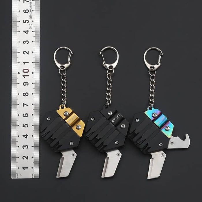 HexaWrench - Multifunctional hexagonal coin pliers for outdoor use