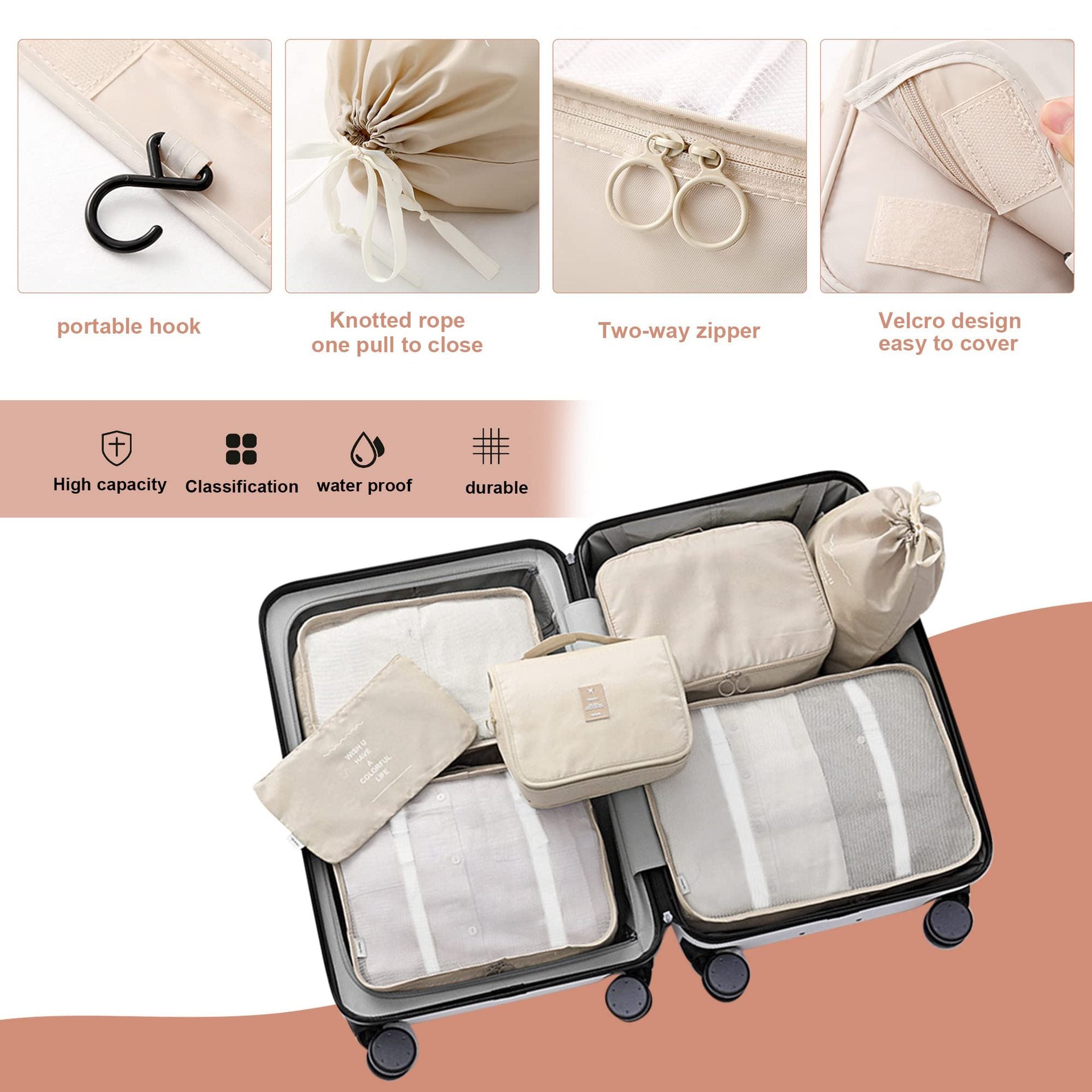 4+4 FREE | TravelTidy - storage bags for your travel collection