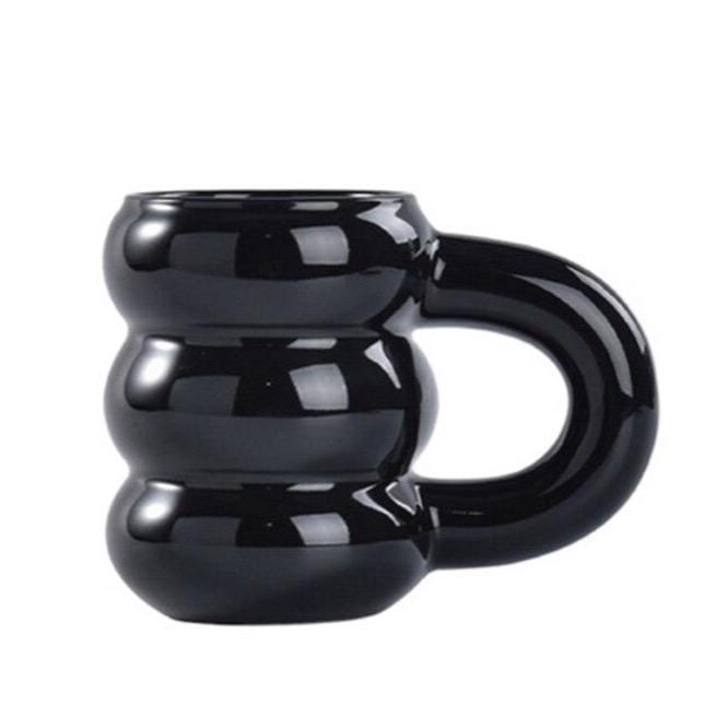 Elegante keramische koffiemok