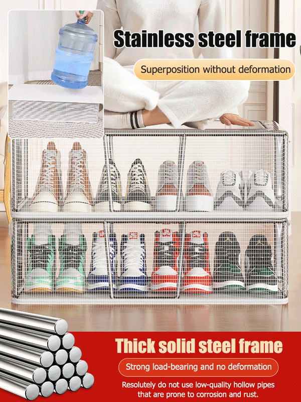 StackaShoe - The foldable organizer for shoes and clothes!