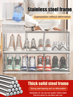 StackaShoe - The foldable organizer for shoes and clothes!
