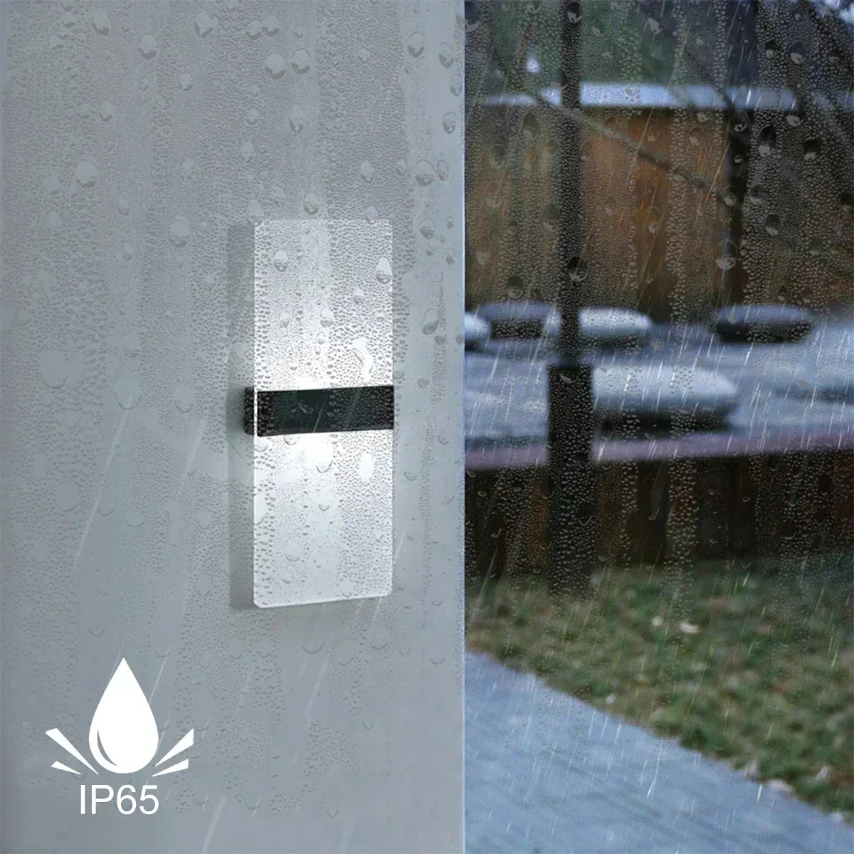 EcoLuma - Solar-powered LED wall lamp for stylish outdoor lighting