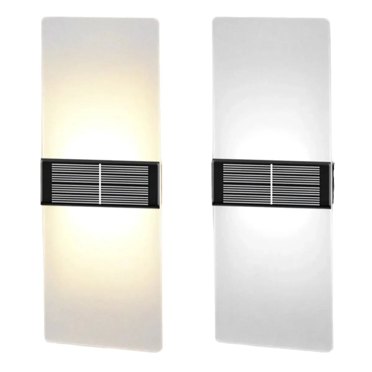 EcoLuma - Solar-powered LED wall lamp for stylish outdoor lighting