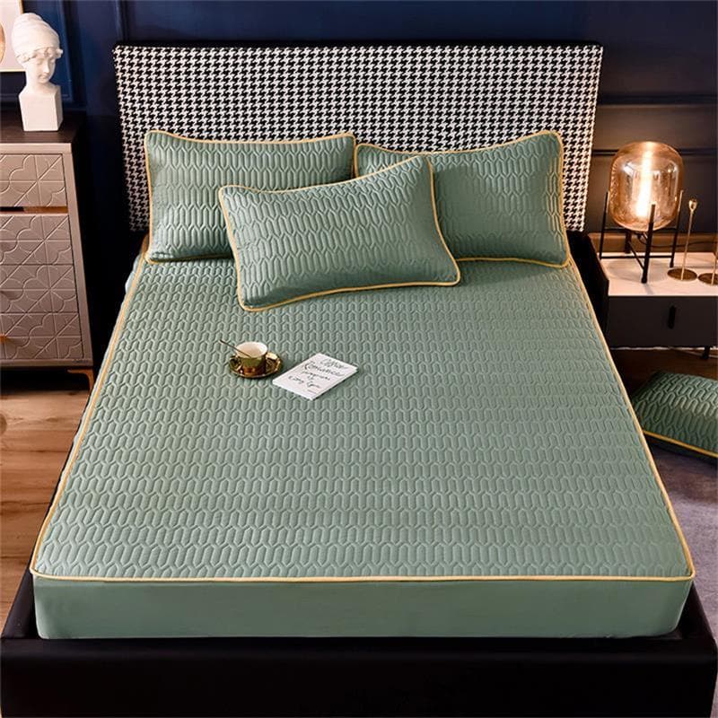 SilkyBreathe - Latest breathable silky-soft mattress cover [Last day sale] 