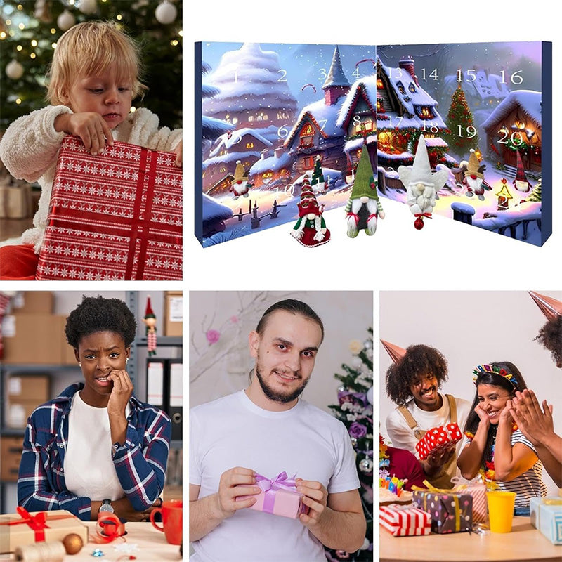 50% OFF | ElfTales - 24 Handmade Plush Gnomes for a Festive Atmosphere [Last Day Sale]