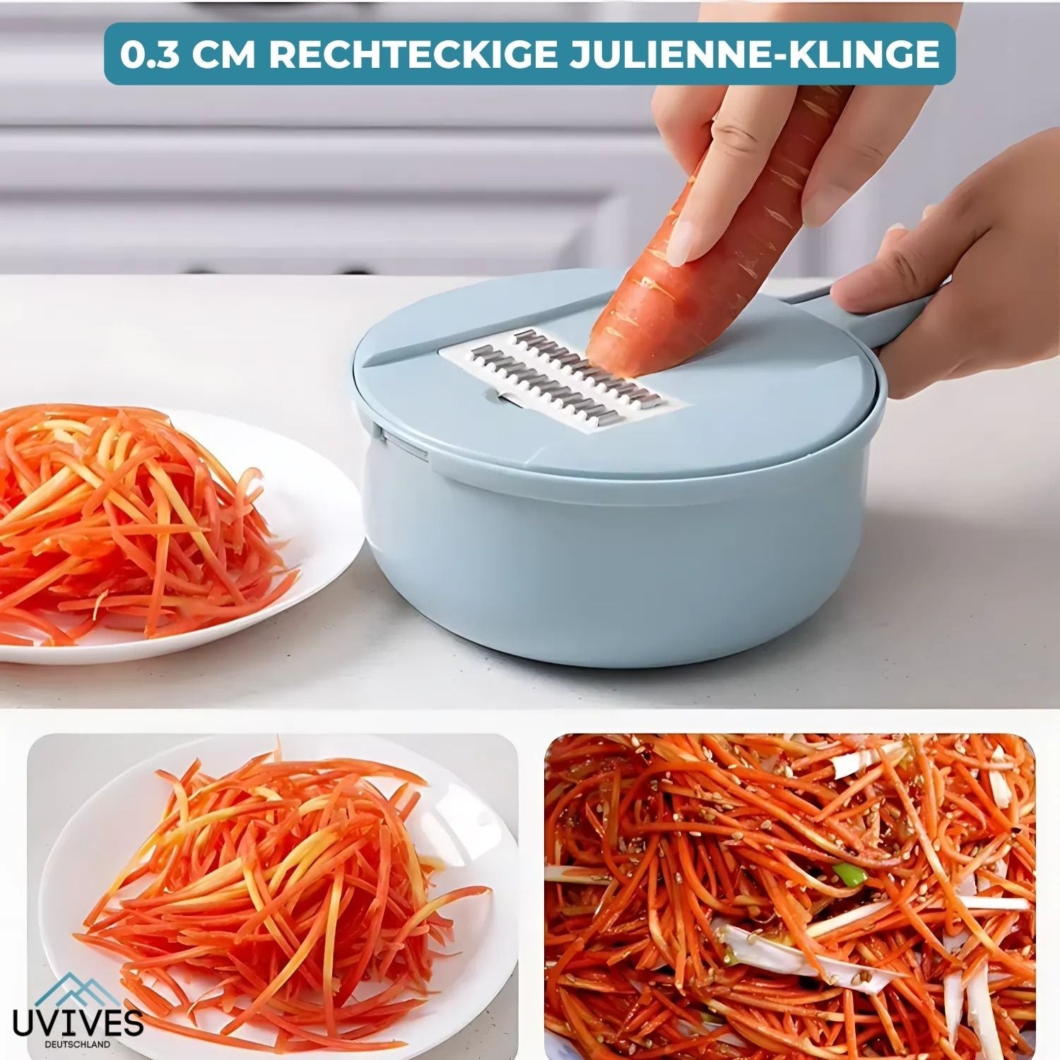 GrateCut™ - Multifunctional Vegetable Cutter