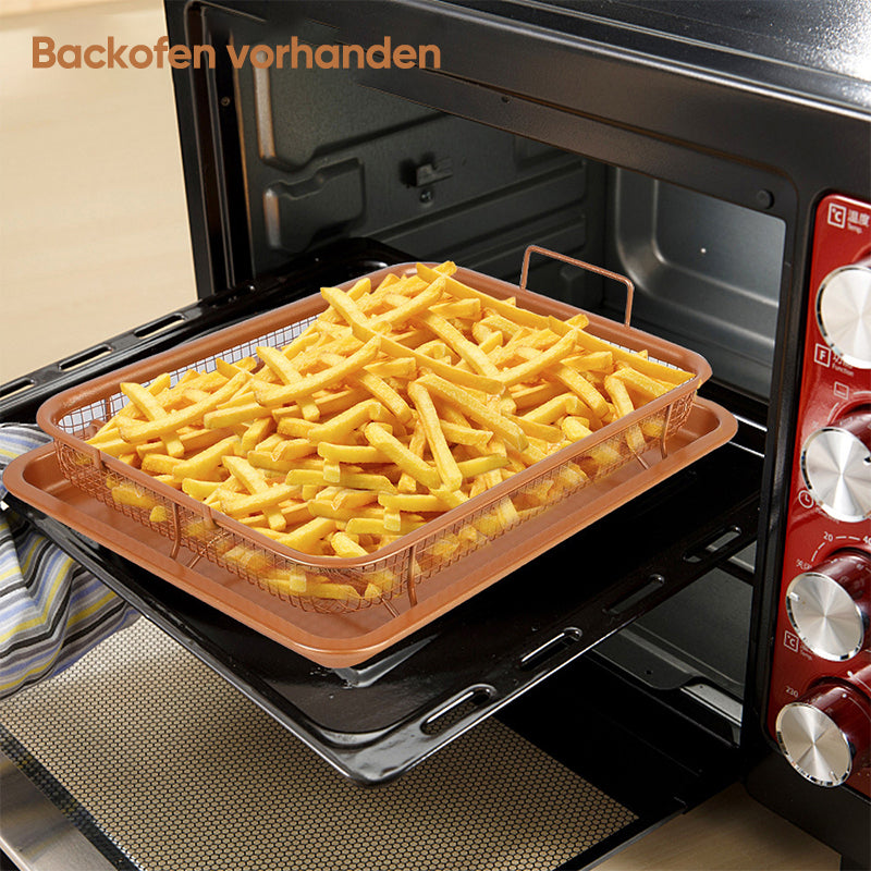 AirCrisp - Non-stick frying basket and drip tray