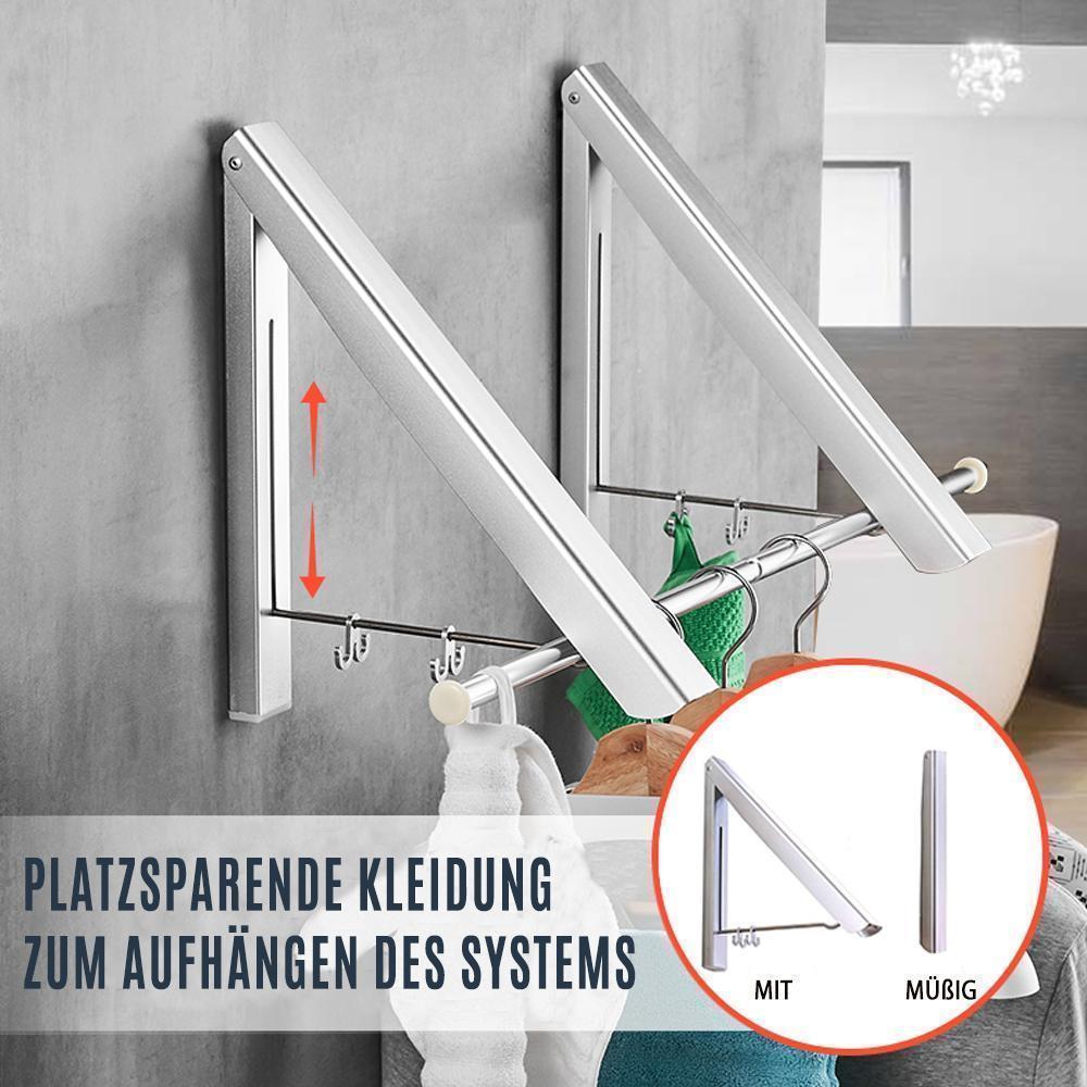 FlexoDry - Foldable retractable clothes rack