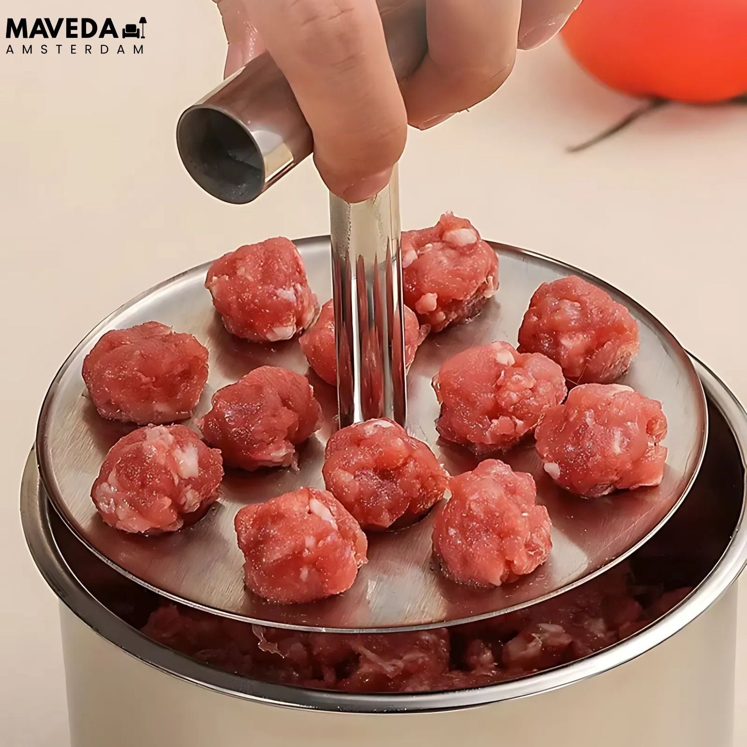 MeatShaper™ - Stainless Steel Meatball Mold for the Kitchen