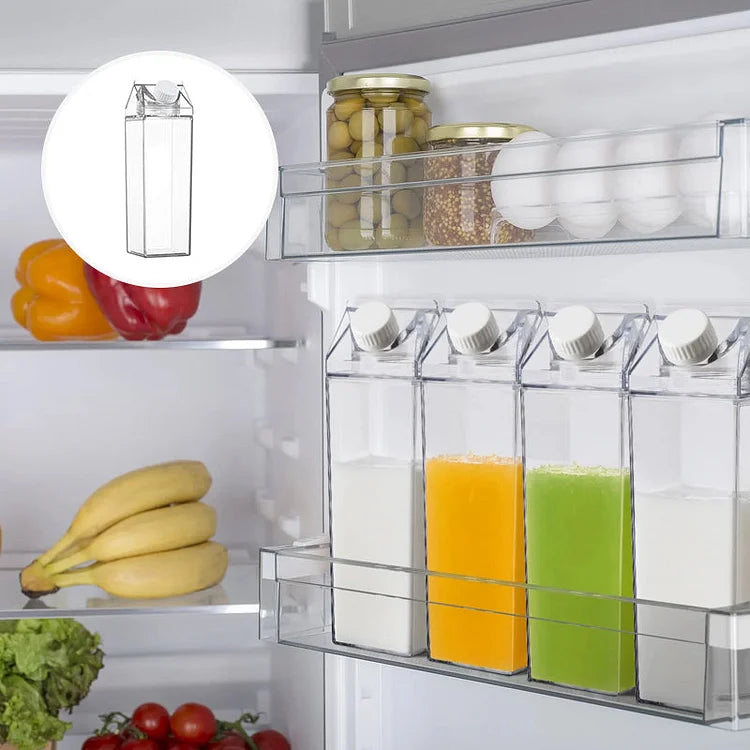 Buy 1+1 FREE | DrinkerCarton - Drinking bottles made from acrylic milk cartons [Last day's sale]