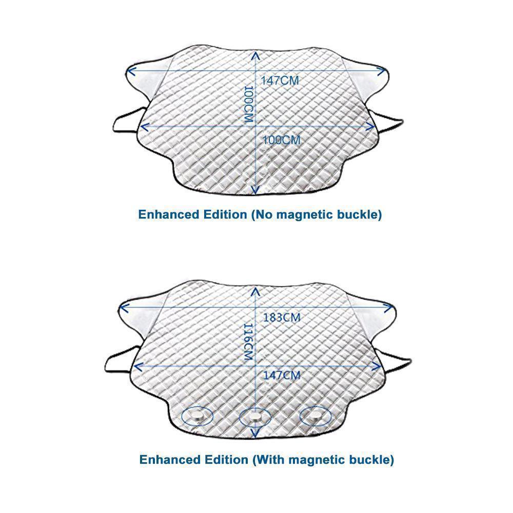 ViewShield™ Magnetic Car Windshield Cover [Last Day Sale]