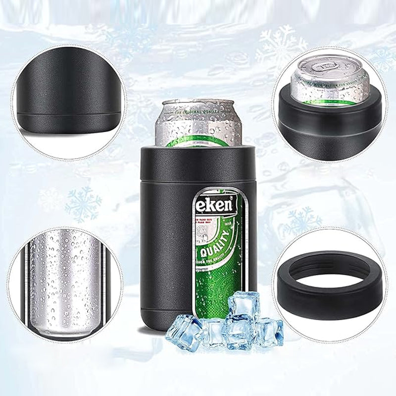 ChillNChug - Beer Bottle and Can Cooler with Beer Opener [Last Day Sale] 