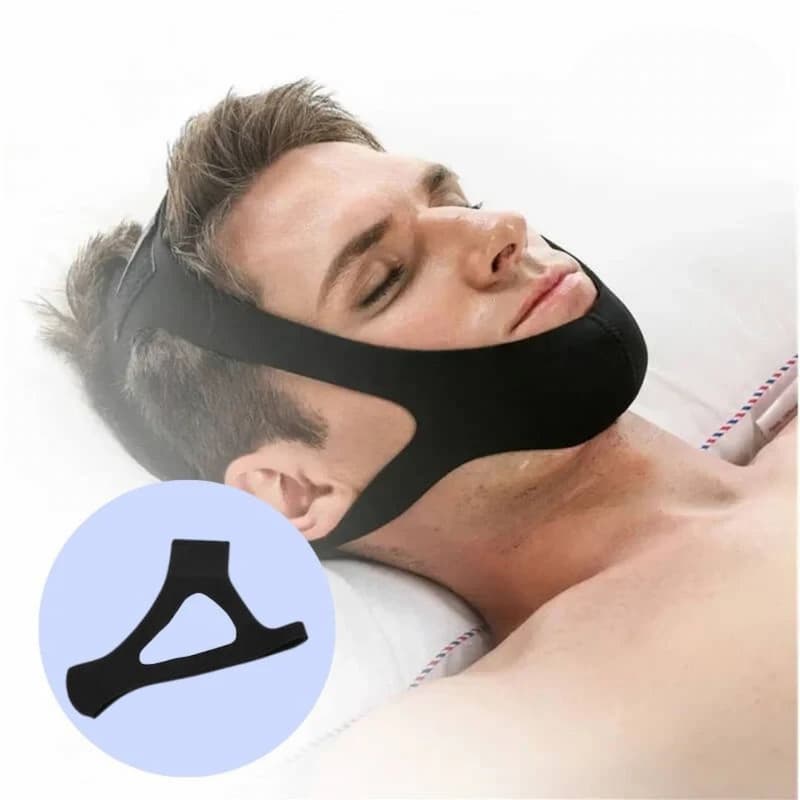 SilentFit - The comfortable chin strap for peaceful nights