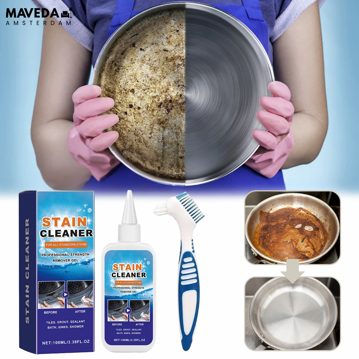 MoldGone™ - Removes mold without scrubbing