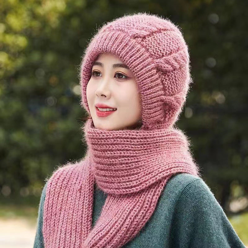 SnugHood - Women's Thickened Warm Hat Scarf [Last Day Sale]