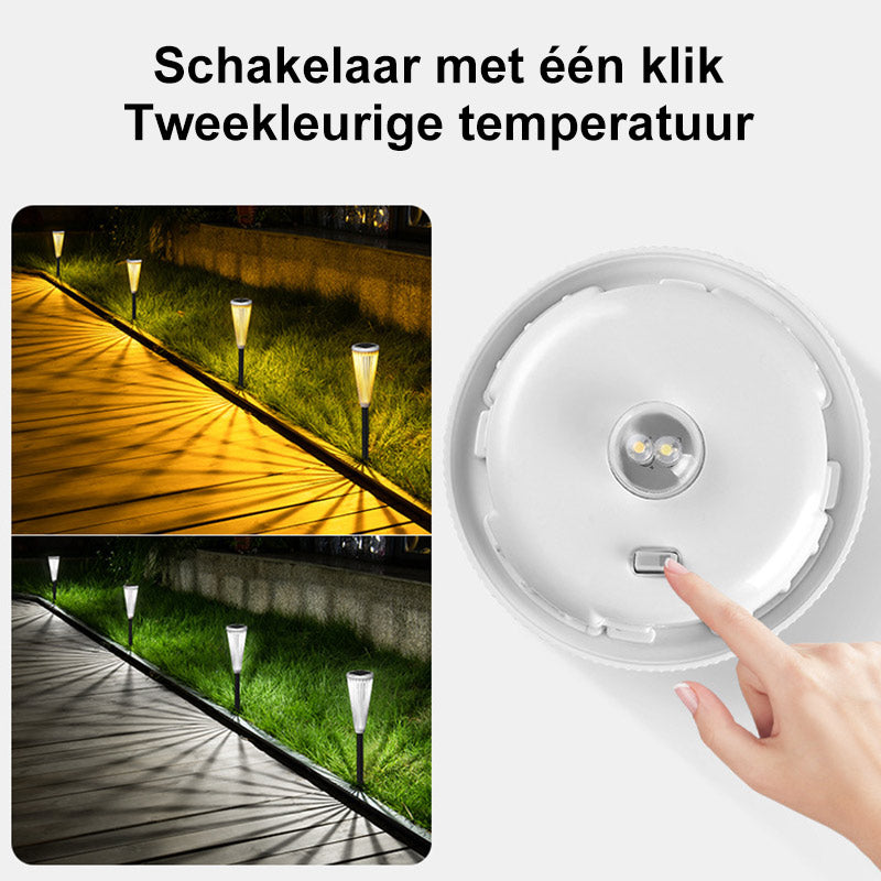 1+1 FREE | SunlitPath - Solar Lights for Garden Path [Letzter Tag Rabatt]