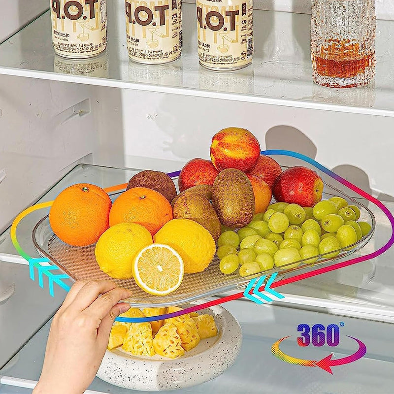 SpinSmart - The rotating refrigerator organizer