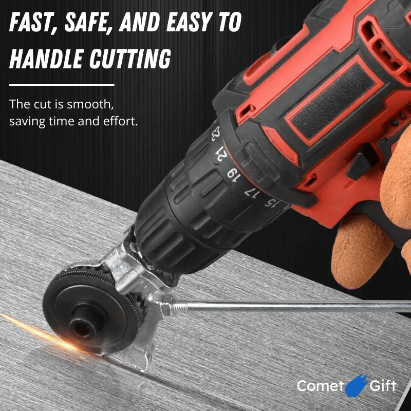 DrillBlade - Metal Cutting Adapter for Drill Machine [Last Day Sale] 
