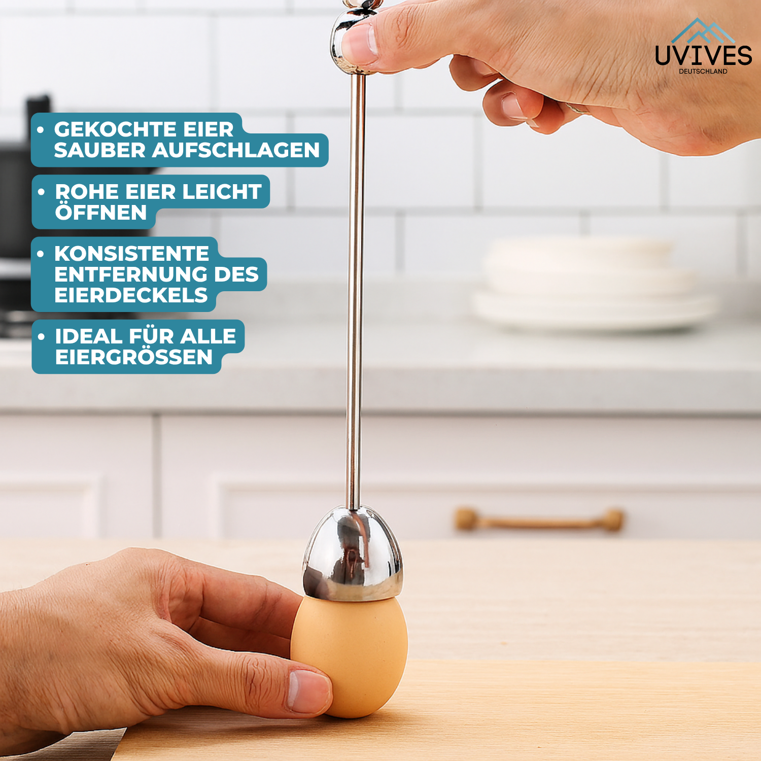 Buy 1+1 FREE | EggCrack Pro - Perfect egg opening in one go 