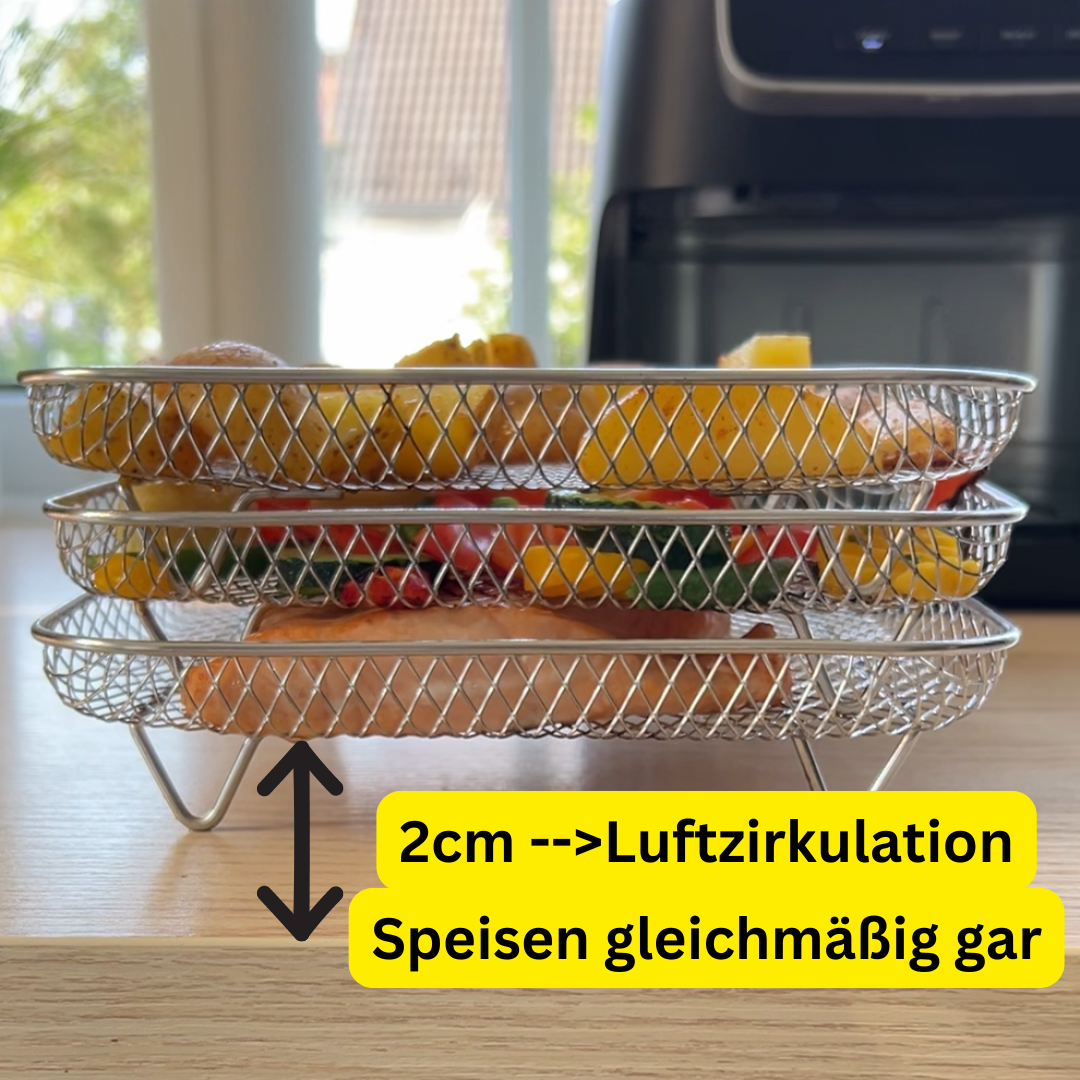 2+1 FREE | FryRack - More efficiency for your air fryer