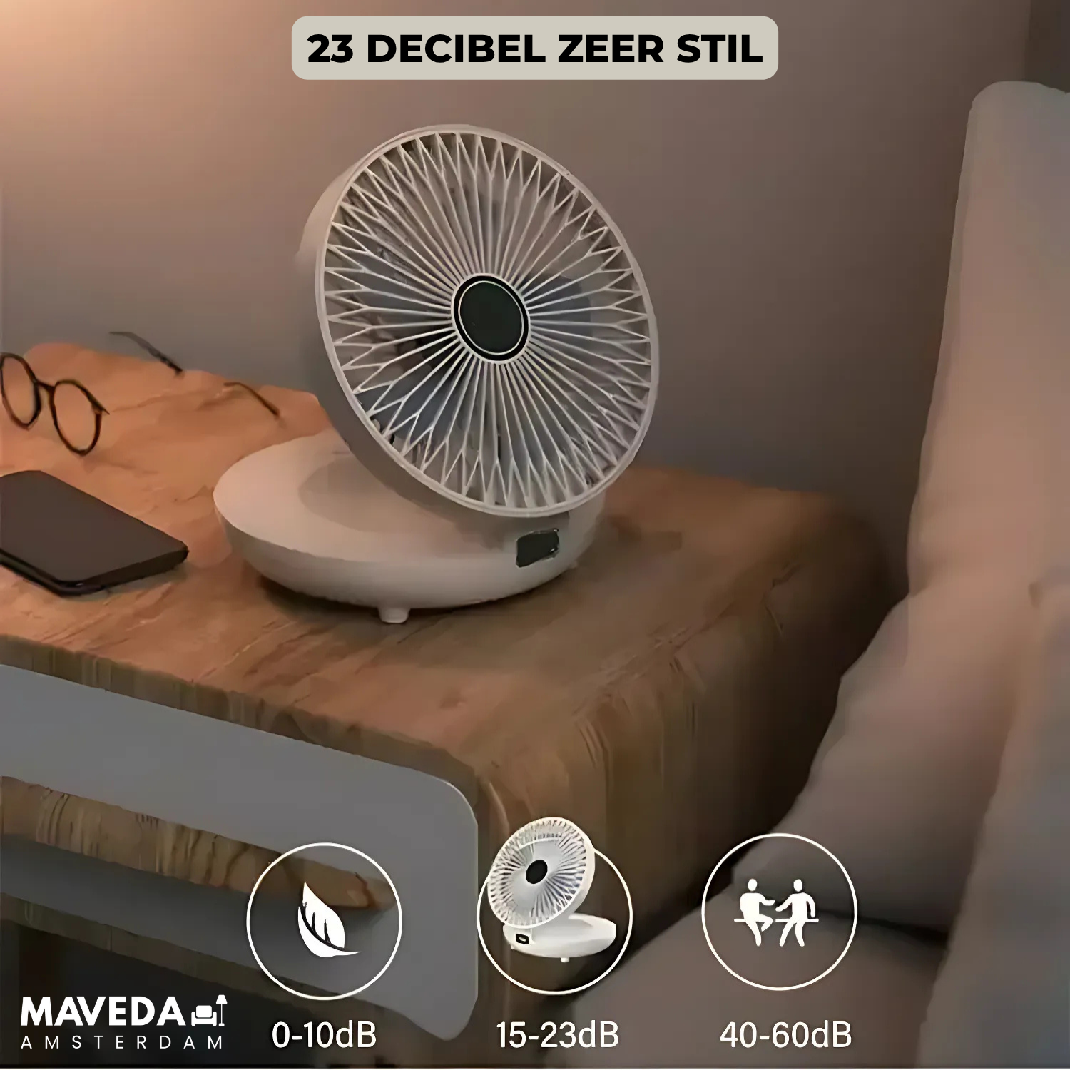 AirSwing™ - Foldable and Hanging Table Fan