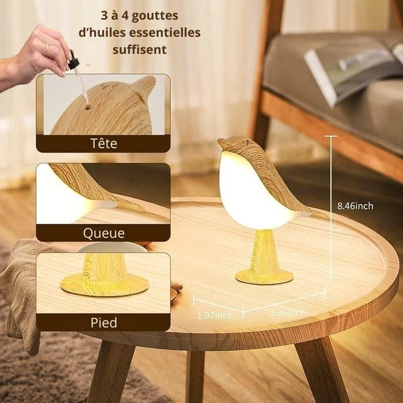 LumiBird - Magical light &amp; scent for relaxing moments