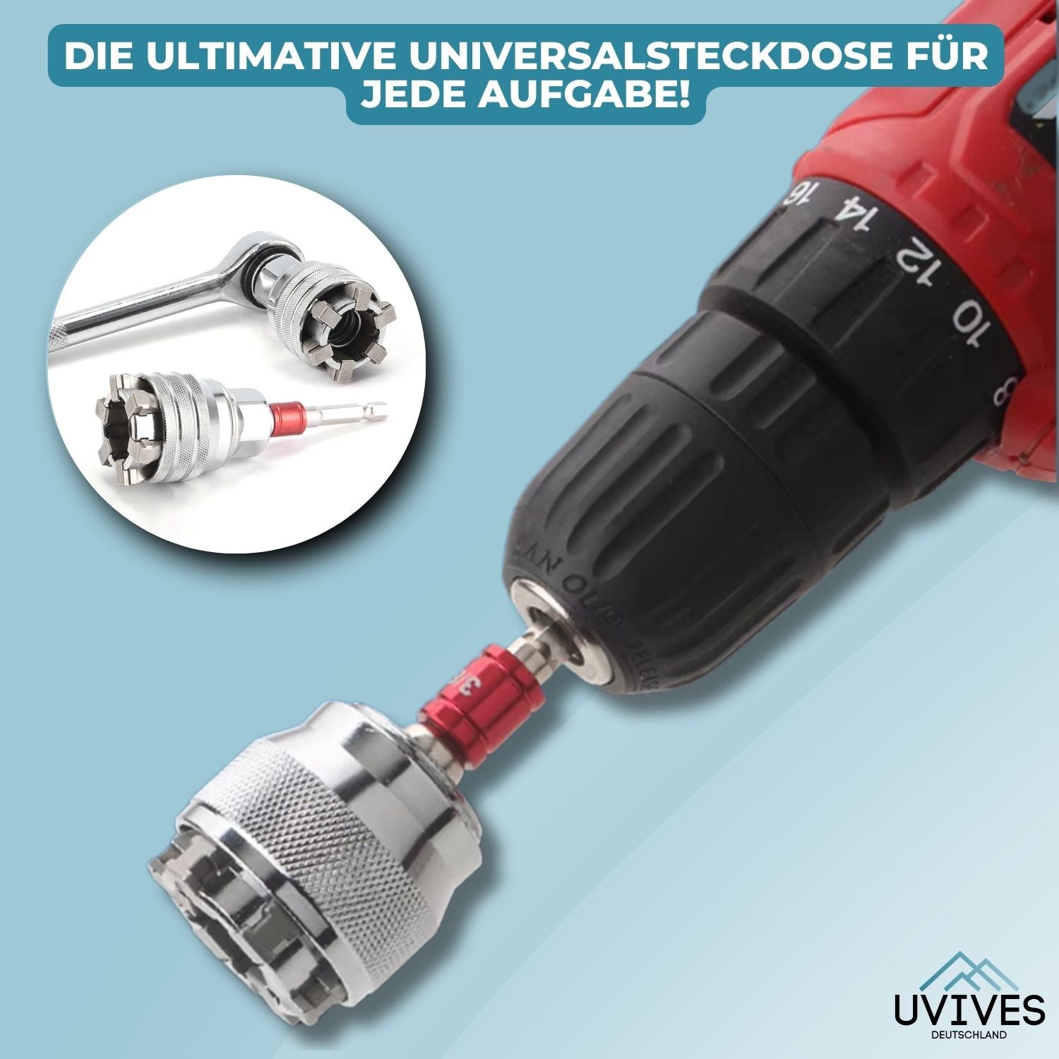HyperDrill - Magic universal plug electric drill