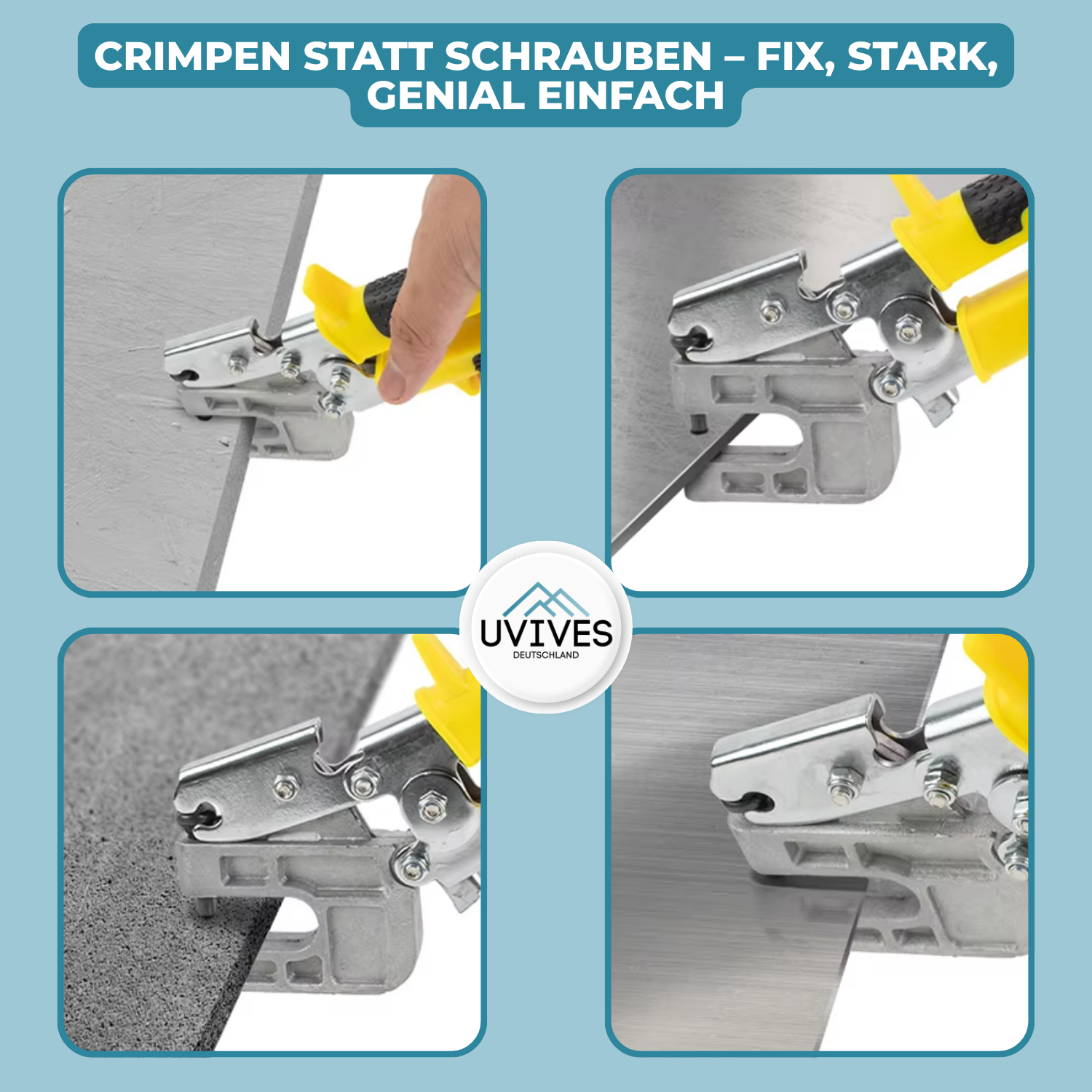 PinFix™ - Strong connections without screws in seconds (incl. 100 pins)