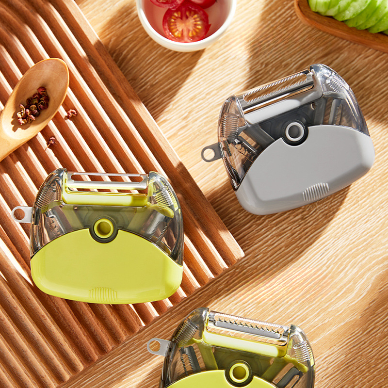 HandyPeel - 3-in-1 mini stainless steel vegetable and fruit peeler