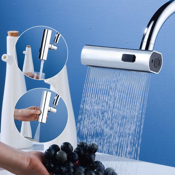 AquaGlide™ - splash-free rinsing &amp; water-saving!