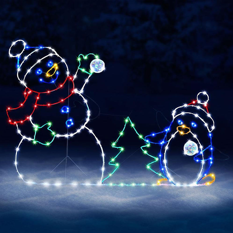 SnowGlow™ - Playful animated snowball light [Last day sale]