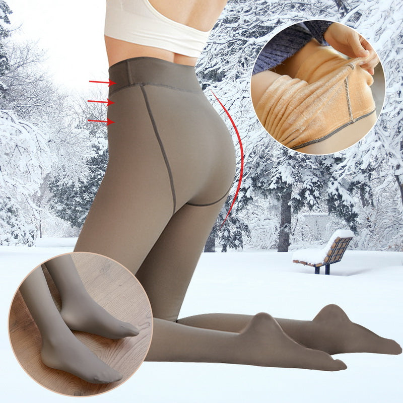 Buy 1+1 FREE | FleecePanty™ - Warm, super-stretchy, plush pantyhose [Last-day sale].