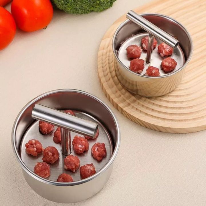 BallMaster - Stainless steel meatball mold for perfect balls