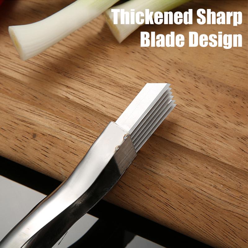 VeggieSlicer™ - Stainless Steel Green Onion Cutter