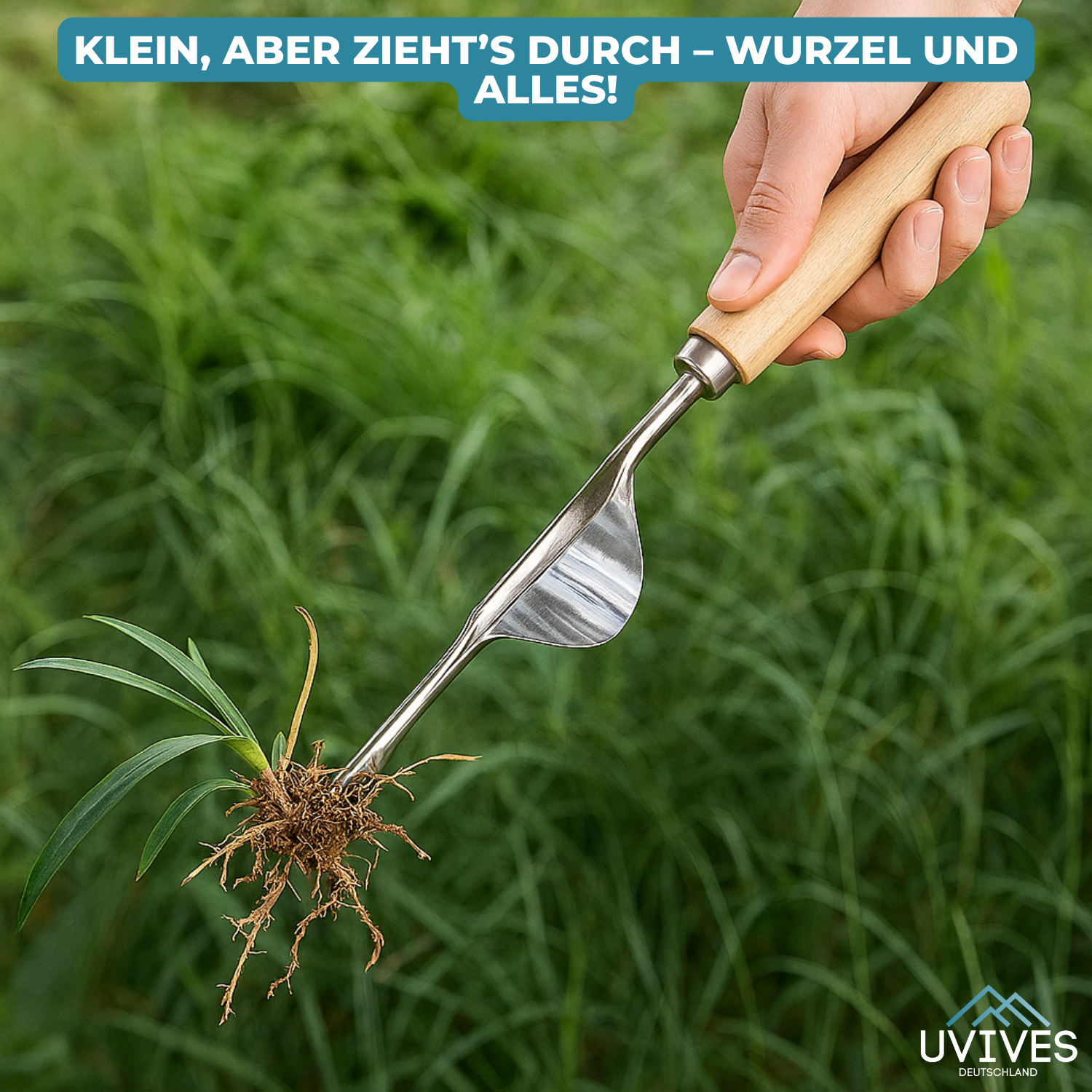 PlantPull™ - fast and back-friendly weeding
