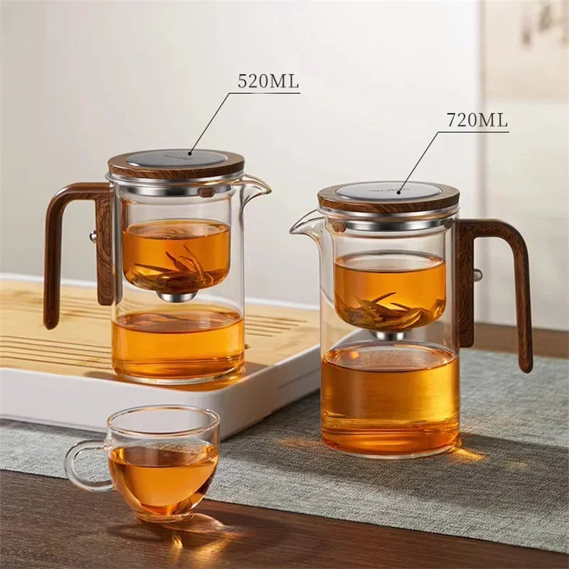 Tealuxe™ - Elegant glass teapot with infuser [Last day sale]
