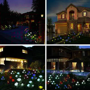 RoseGlow - Romantic garden lighting without electricity