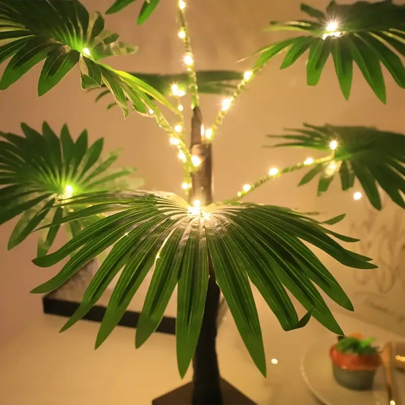 Tropische LED Palmboom Tafellamp