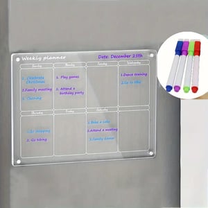 ClearPlan - No more mess on the fridge!