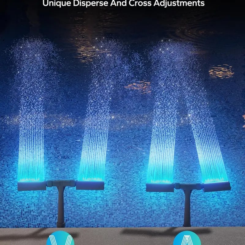 SunSpray - The luminous water arch for your summer dream