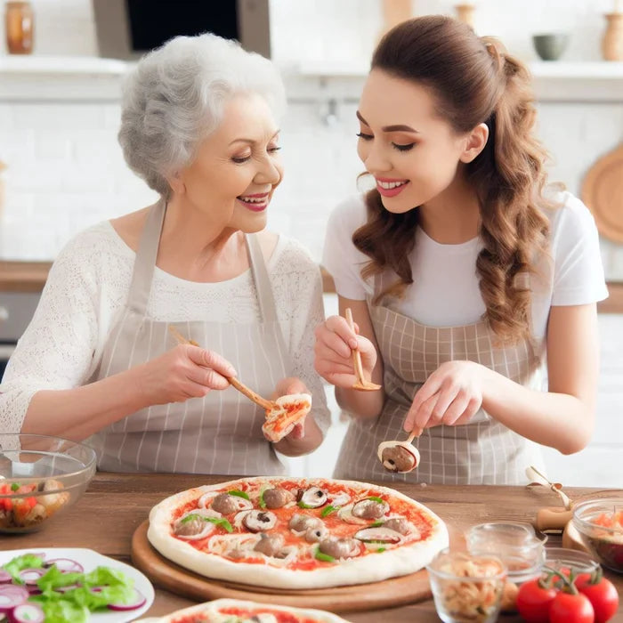 Antiaanbak Pizza Spatel voor Gemakkelijk Serveren