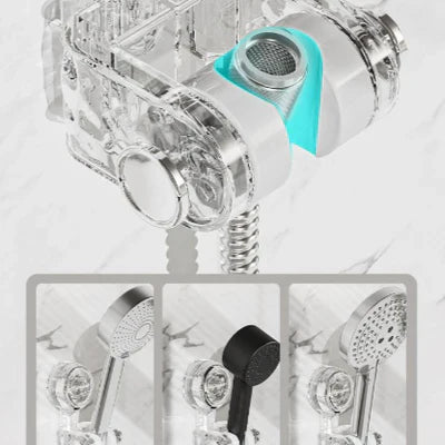 Buy 1+1 FREE | CrystalHold - No-Drill Suction Shower Head Holder [Last Day Sale]