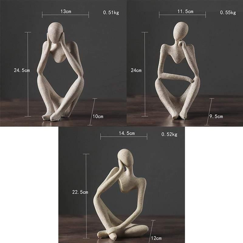 Moderne Abstracte Atacama Sculptuur voor Woondecoratie