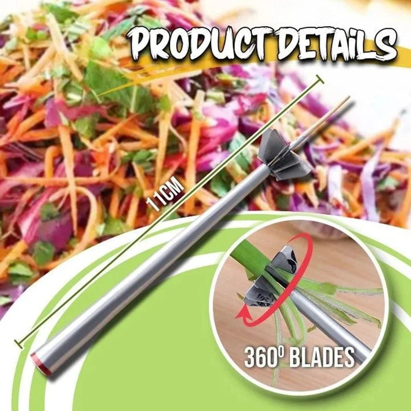ScallionSlicer™ - Onion Slicer with Plum Blossom [Last Day Sale]