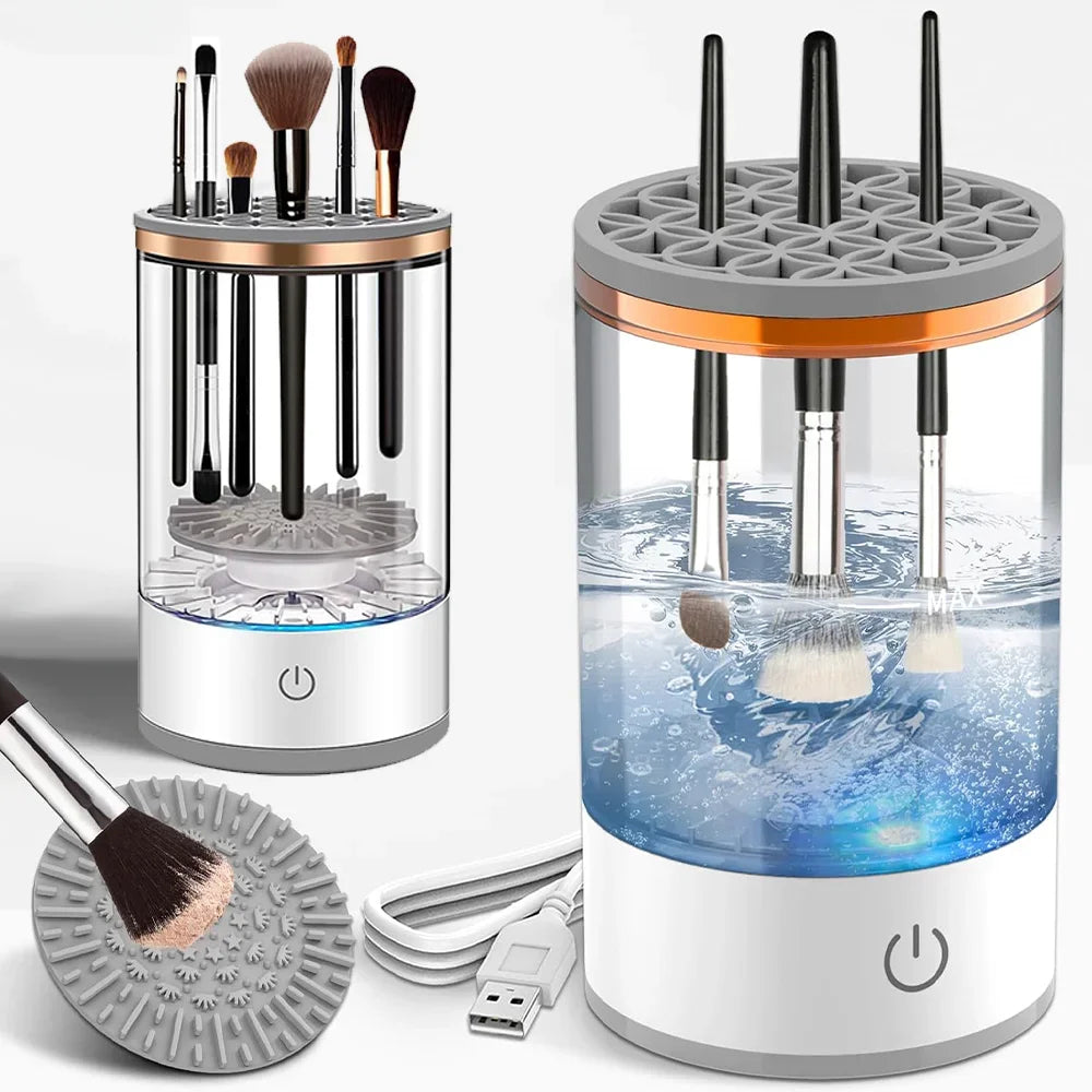 BrushBliss - Automatic Makeup Brush Cleaner [Last Day Sale] 